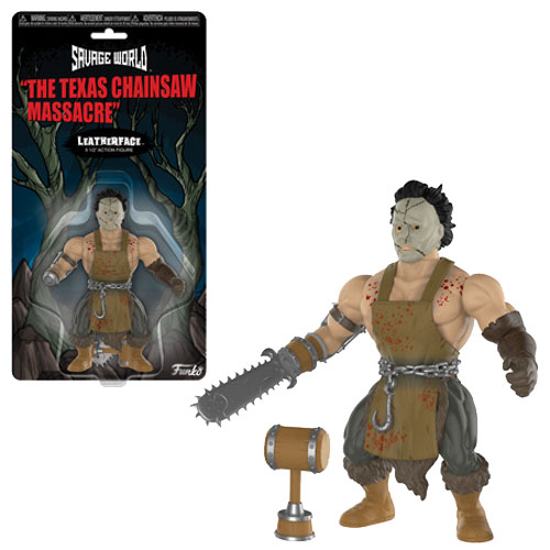 Funko Savage World Action Figure - Horror Series - LEATHERFACE (Texas Chainsaw Massacre)