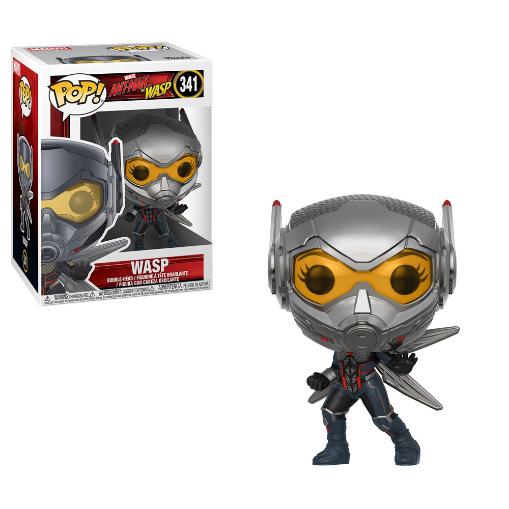 Funko POP! Marvel Vinyl Bobble-Head - Ant-Man and The Wasp - WASP #341