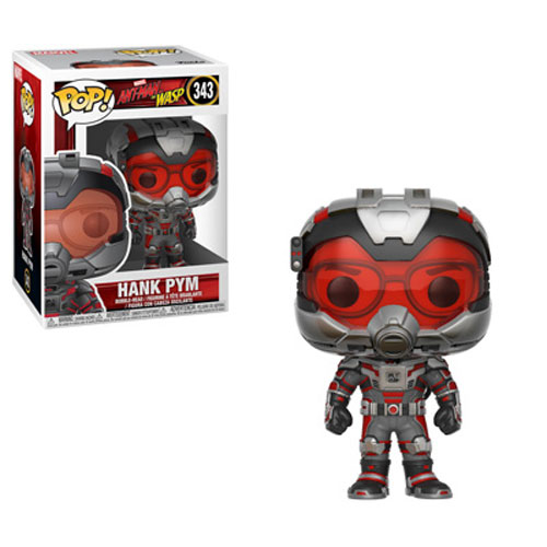Funko POP! Marvel Vinyl Bobble-Head - Ant-Man and The Wasp - HANK PYM #343