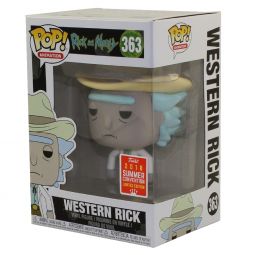 Funko POP! Animation Vinyl Figure - Rick and Morty - WESTERN RICK #363 *2018 Convention Exclusive* Funko POP! Animation Vinyl Figure - Rick and Morty - WESTERN RICK #363 *2018 Convention Exclusive*