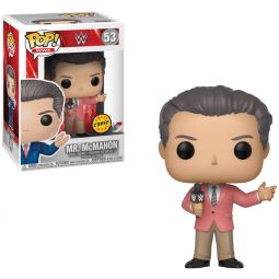 Funko POP! WWE Wave 8 Vinyl Figure - VINCE MCMAHON (Pink Suit) #53 *Chase*