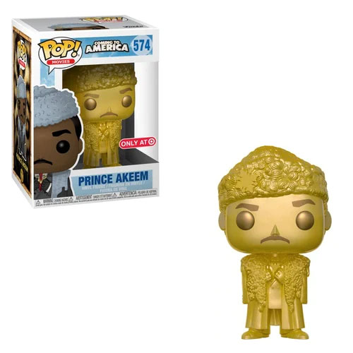 Funko POP! Movies - Coming to America Vinyl Figure - PRINCE AKEEM [Gold] #574 *Exclusive*