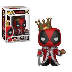 Funko POP! Marvel Deadpool Vinyl Bobble Figure - KING DEADPOOL #326 *Exclusive*