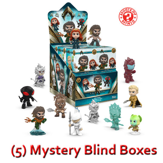 Funko RICK AND MORTY Mystery Minis Series 1 5 Boxes Blind Box Vinyl Figures 