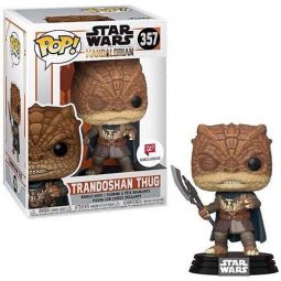 Funko POP! Star Wars The Mandalorian Vinyl Bobble Figure - TRANDOSHAN THUG #357 *Exclusive*