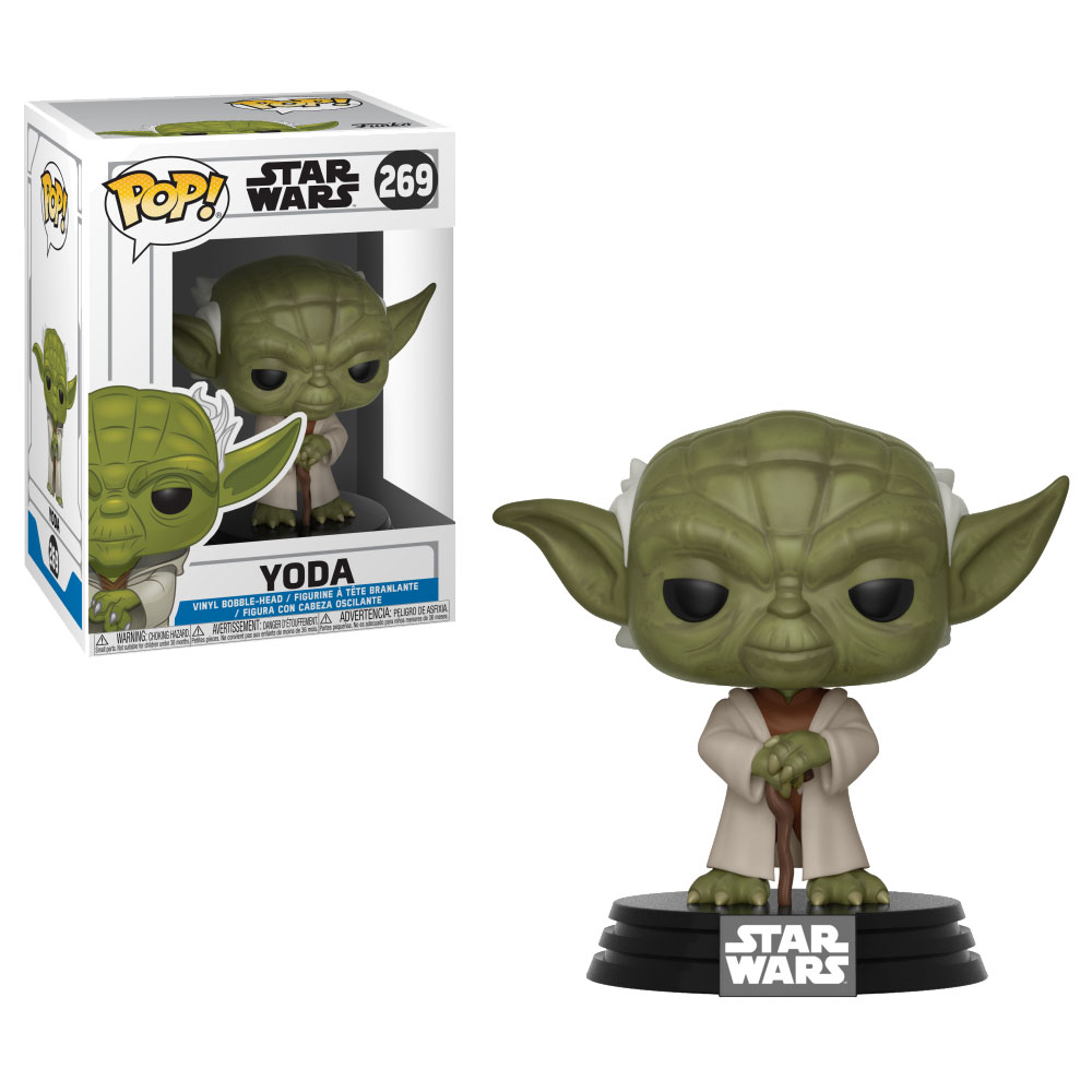 Funko POP! Star Wars Clone Wars Vinyl Bobble - YODA #269