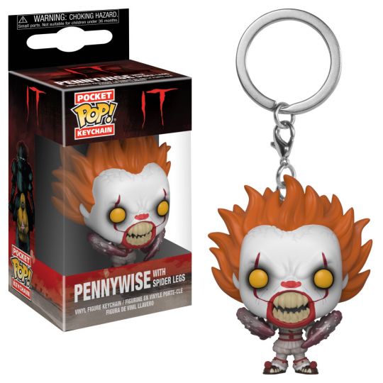 S2 Multi for sale online Funko 31809 Pocket Pop Keychain It 2017 Pennywise spider Legs 
