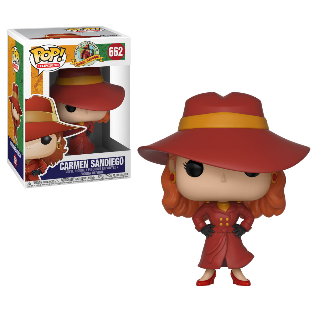 Funko POP! Television - Where in the World is Carmen Sandiego? - CARMEN SANDIEGO #662