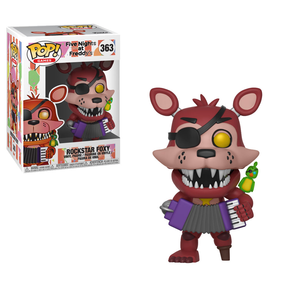 Funko POP! Games - Five Nights at Freddy's Pizzeria Simulator Vinyl Figure - ROCKSTAR FOXY #363