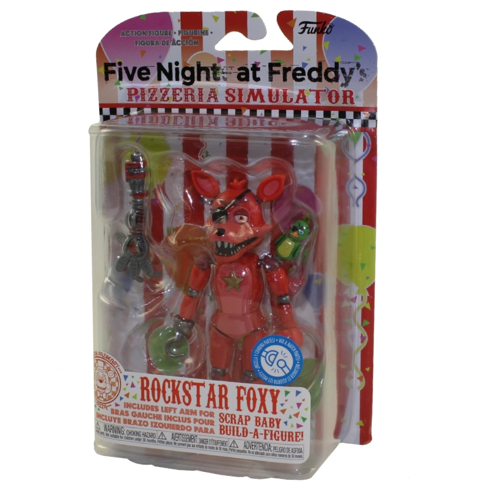 Funko Action Figure - Five Nights at Freddy's Pizzeria Simulator - ROCKSTAR FOXY