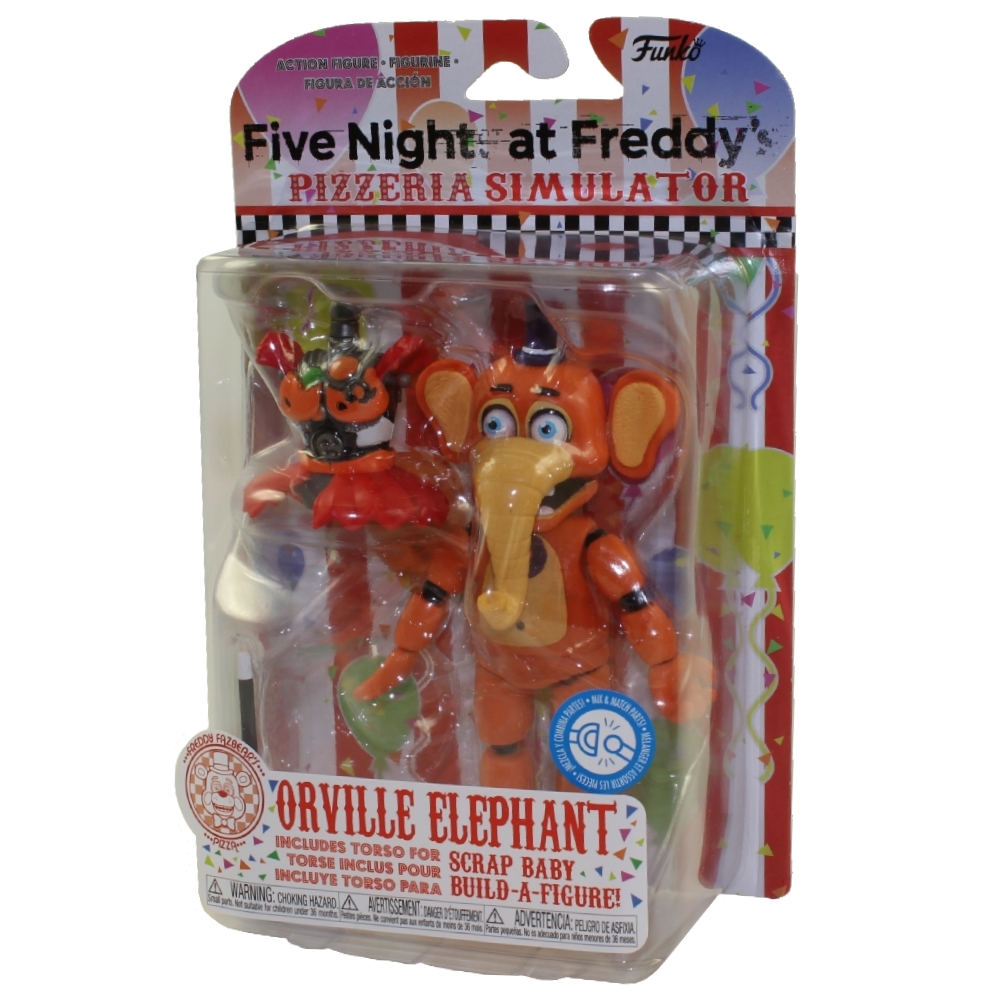 Funko Action Figure - Five Nights at Freddy's Pizzeria Simulator - ORVILLE ELEPHANT