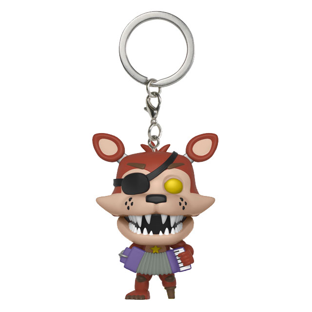 Funko Pocket POP! Keychain - Five Nights at Freddy's Pizzeria Simulator - ROCKSTAR FOXY