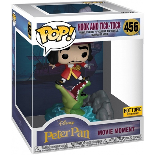 Funko POP! Disney Movie Moments Vinyl Figure Set - HOOK AND TICK-TOCK #456 *Exclusive*