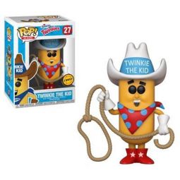 Funko POP! Ad Icons - Hostess Vinyl Figure - TWINKIE THE KID (White Hat) #27 *Chase*