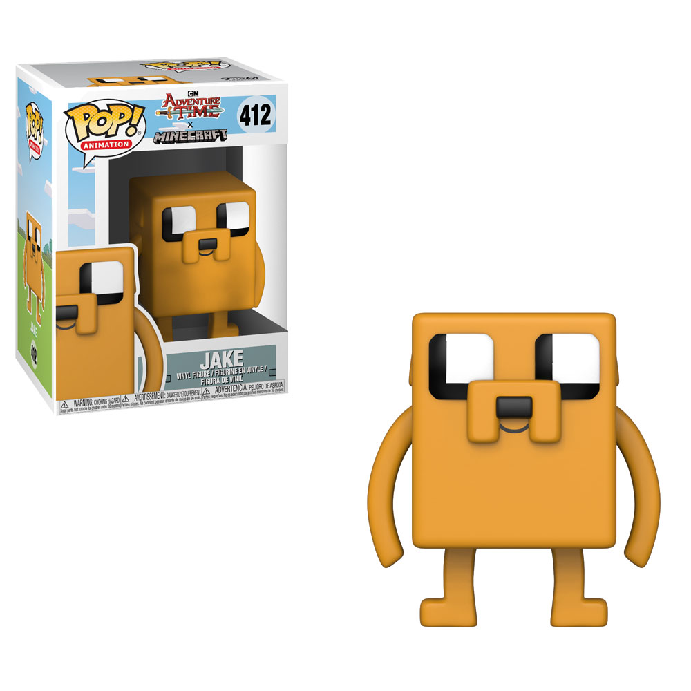 Funko POP! Animation - Adventure Time Minecraft Vinyl Figure - JAKE #412