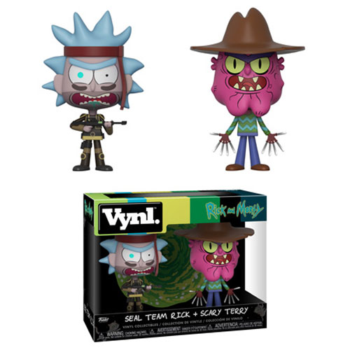 Funko Vynl. Figures 2-Pack - Rick & Morty - SEAL TEAM RICK & SCARY TERRY