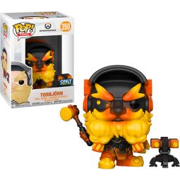 Funko POP! Games Overwatch Vinyl Figure - TORBJORN (Molten Core) #350 *Exclusive* Funko POP! Games Overwatch Vinyl Figure - TORBJORN (Molten Core) #350 *Exclusive*