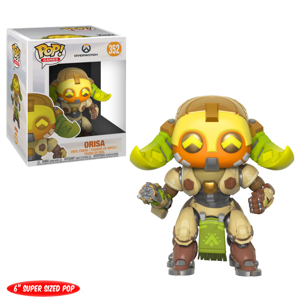 Funko POP! Games - Overwatch S4 Vinyl Figure - ORISA (Oversized - 6 inch)