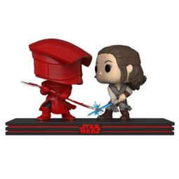 Funko POP! Movie Moment - Star Wars The Last Jedi Vinyl Bobbles - REY & PRAETORIAN GUARD (Ships 2018 Funko POP! Movie Moment - Star Wars The Last Jedi Vinyl Bobbles - REY & PRAETORIAN GUARD (Ships 2018
