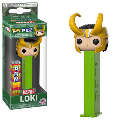 Funko POP! PEZ Dispenser - Marvel S1 - LOKI