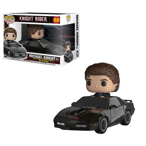 Funko POP! Rides - Knight Rider - MICHAEL KNIGHT with Kitt #50