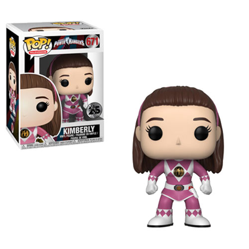 Funko POP! Television - Power Rangers S4 Vinyl Figure - KIMBERLY (Pink Ranger - No Helmet)