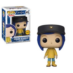 Funko POP! Movies - Coraline Vinyl Figure - CORALINE in Raincoat #423 (Wearing Hat) *Chase* (Nov) Funko POP! Movies - Coraline Vinyl Figure - CORALINE in Raincoat #423 (Wearing Hat) *Chase* (Nov)