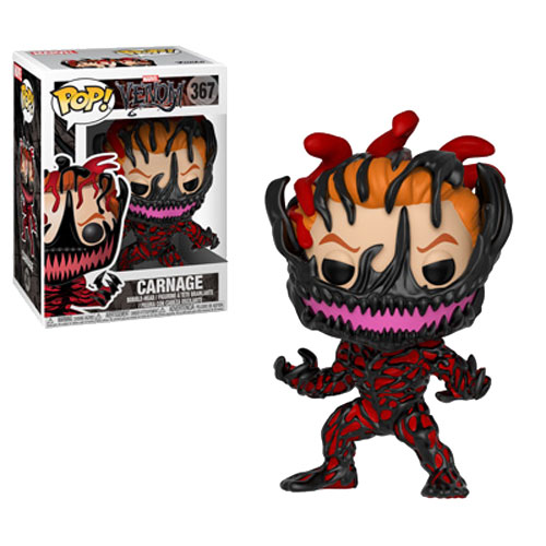 Funko POP! Marvel - Venom Vinyl Bobble Figure - CARNAGE #367 (Cletus Kasady)