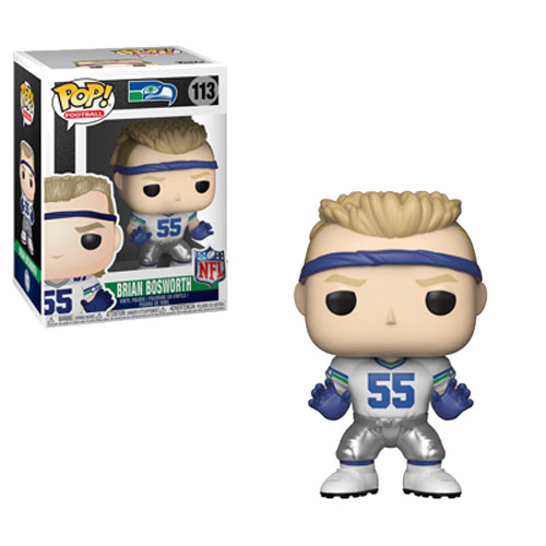 Funko POP! NFL Legends S2 Vinyl Figure - BRIAN BOSWORTH #113 (Seattle Seahawks)