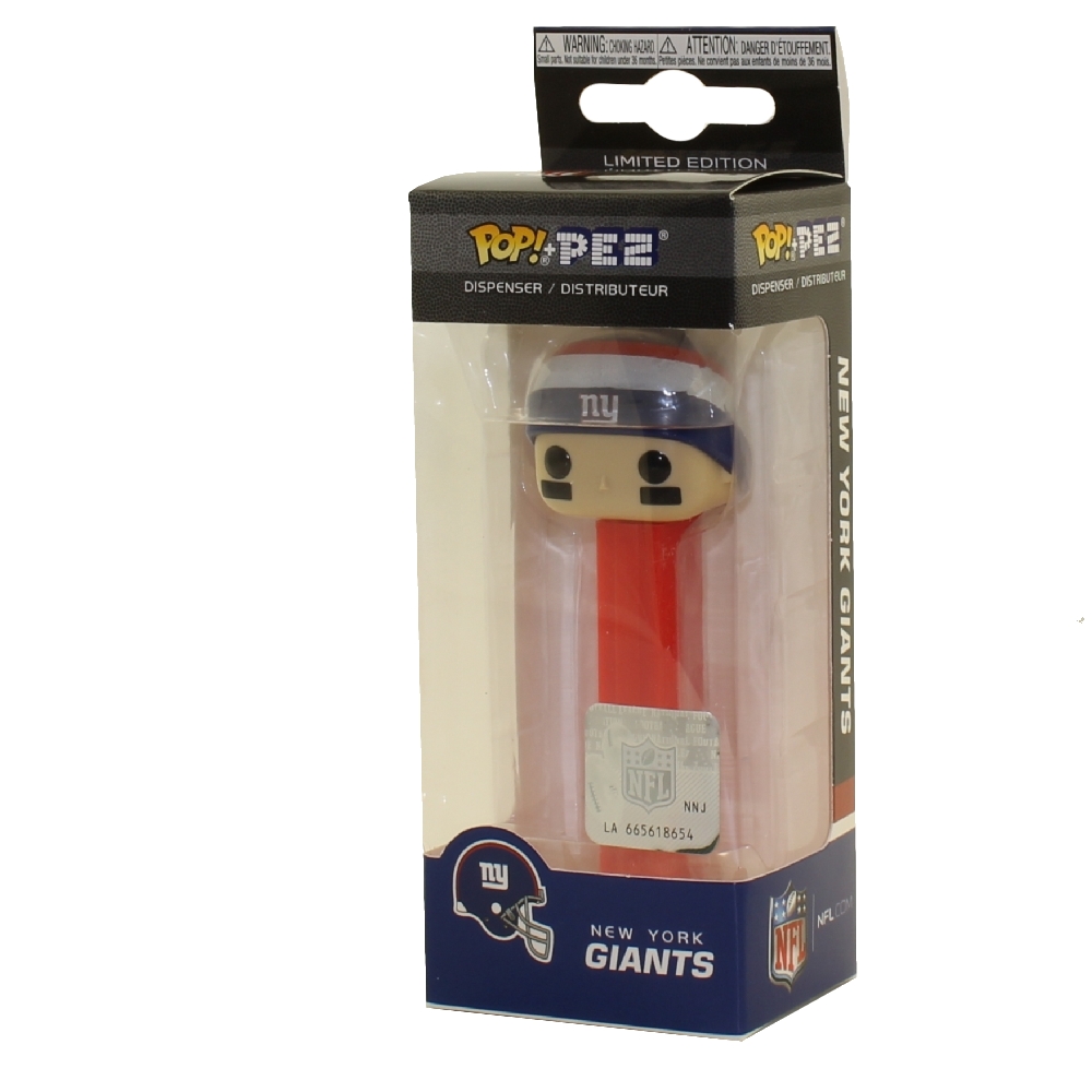 Funko POP! PEZ Dispenser - NFL S1 - NEW YORK GIANTS (Beanie)