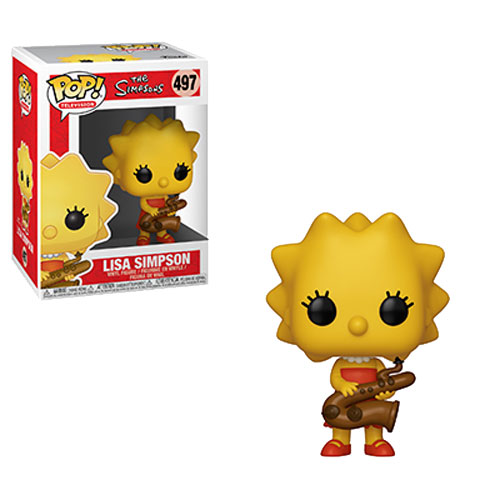 Funko POP! Animation - The Simpsons S2 Vinyl Figure - LISA SIMPSON #497