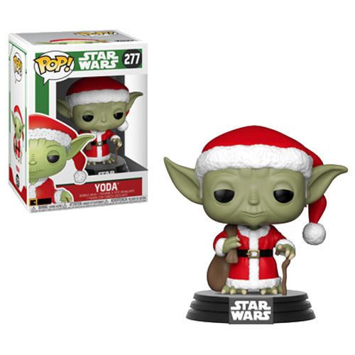 Funko POP! Star Wars Holiday S1 Vinyl Bobble Figure - YODA #277