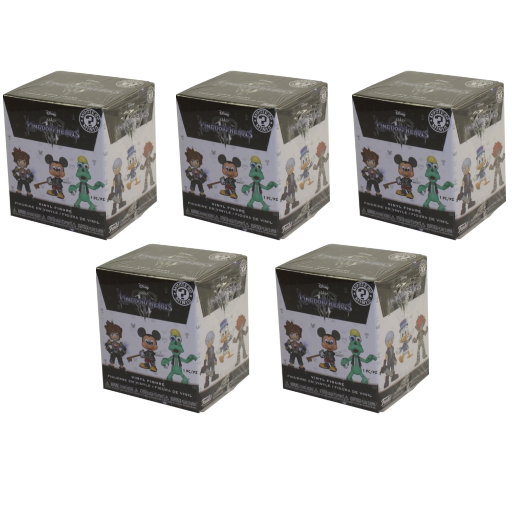 Funko Mystery Minis Vinyl Figure - Kingdom Hearts S2 - BLIND BOXES (5 Pack Lot)