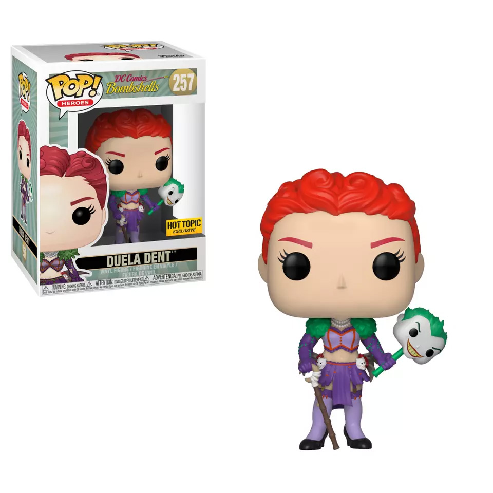 Funko POP! Heroes - DC Comics Bombshells Vinyl Figure - DUELA DENT #257 *Exclusive*