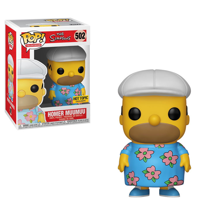 Funko POP! TV The Simpsons Vinyl Figure - HOMER MUUMUU #502 *Exclusive*