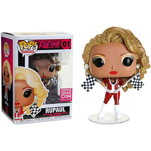 Funko POP! Drag Queens Vinyl Figure - RUPAUL (Diamond Collection) *Exclusive*