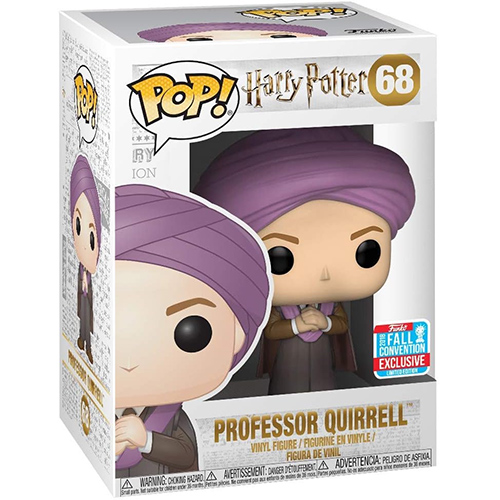 Funko POP! Harry Potter Vinyl Figure - PROFESSOR QUIRRELL #68 *Exclusive*