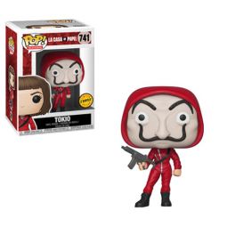 Funko POP! Television - La Casa De Papel (Money Heist) Vinyl Figure - TOKIO #741 (Masked)*Chase*(Feb Funko POP! Television - La Casa De Papel (Money Heist) Vinyl Figure - TOKIO #741 (Masked)*Chase*(Feb