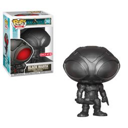 Funko POP! Heroes - Aquaman Vinyl Figure - BLACK MANTA (Flat Black) #248 *Exclusive* Funko POP! Heroes - Aquaman Vinyl Figure - BLACK MANTA (Flat Black) #248 *Exclusive*