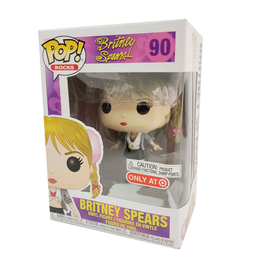 Funko POP! Rocks Vinyl Figure - BRITNEY SPEARS #90 (Schoolgirl)(Hit me Baby One More Time) *Exclusiv
