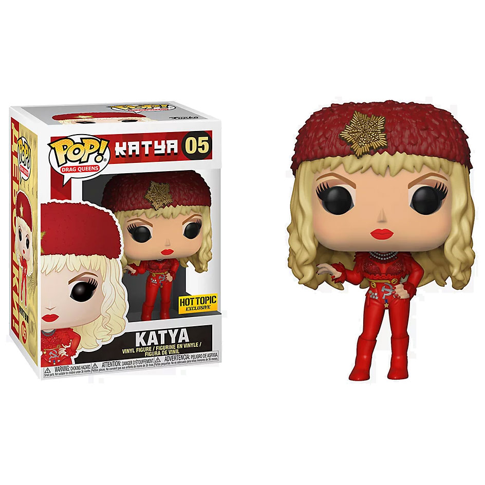 Funko POP! Drag Queens Vinyl Figure - KATYA #05 *Hot Topic Exclusive*