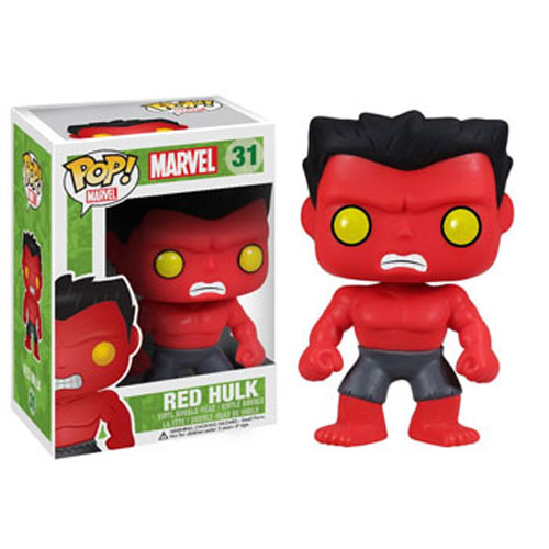 Funko POP! Heroes Vinyl Bobble-Head Figure - Marvel - RED HULK #31