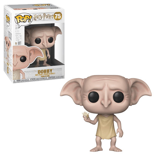 Funko POP! Harry Potter S8 Vinyl Figure - DOBBY (Snapping Fingers) #75