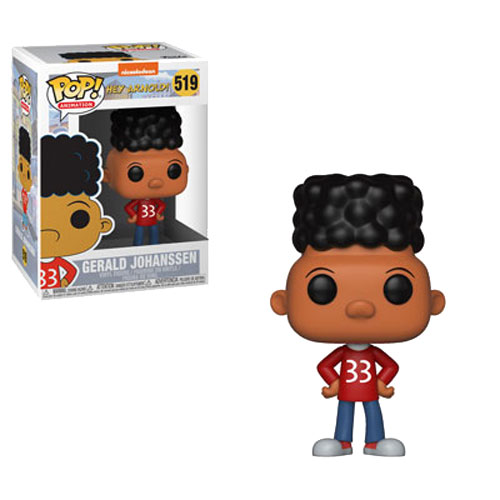 Funko POP! Television - Nickelodeon S3 Vinyl Figure - GERALD JOHANSSEN #519 (Hey Arnold!)