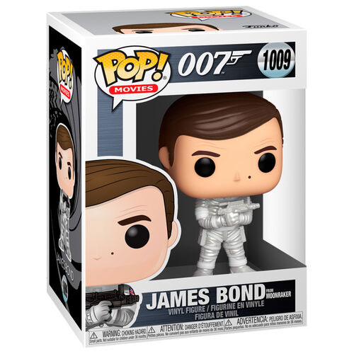 Funko POP! Movies - James Bond Vinyl Figure - JAMES BOND (Moonraker)(Roger Moore) #1009