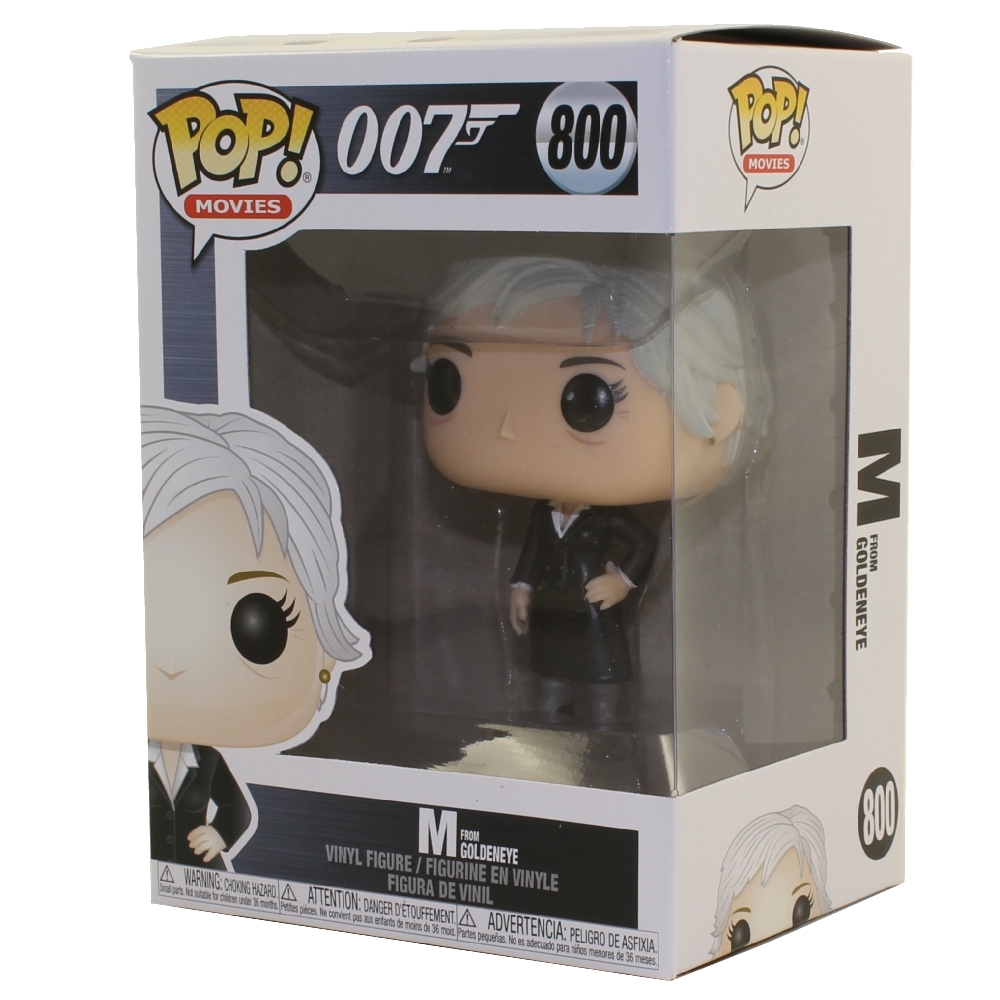 Funko POP! Movies - James Bond S2 Vinyl Figure - M (Goldeneye) #800