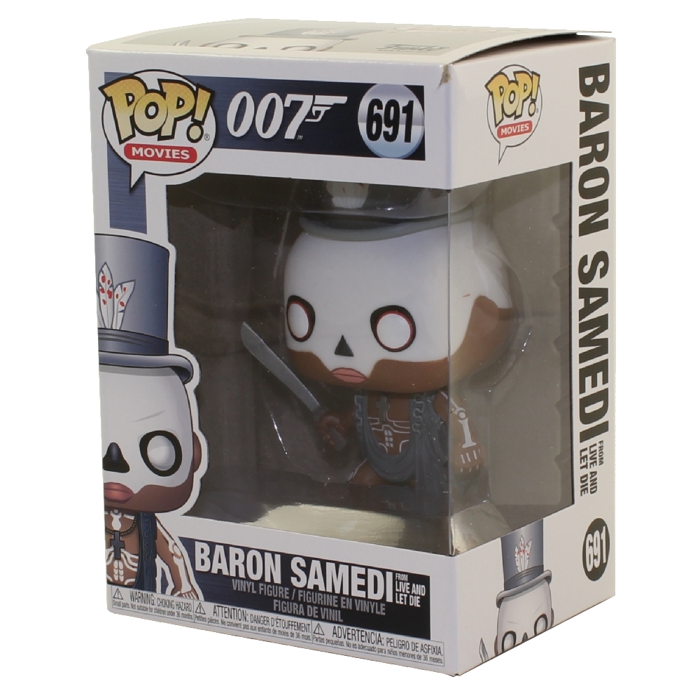 Funko POP! Movies - James Bond S2 Vinyl Figure - BARON SAMEDI (Live and Let Die) #691