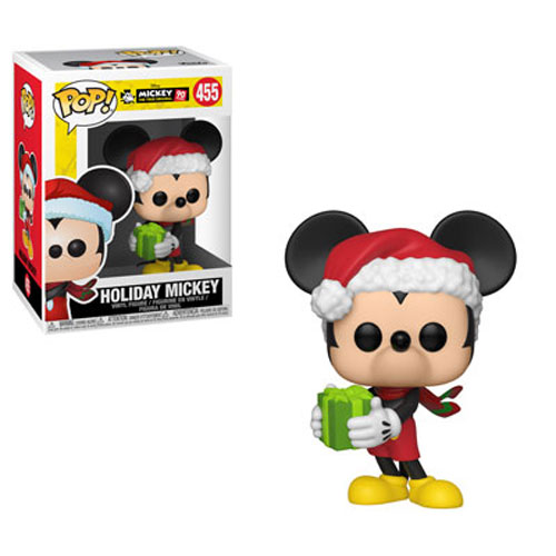 Funko POP! Disney - Mickey's 90th Anniversary S2 Vinyl Figure - HOLIDAY MICKEY #455