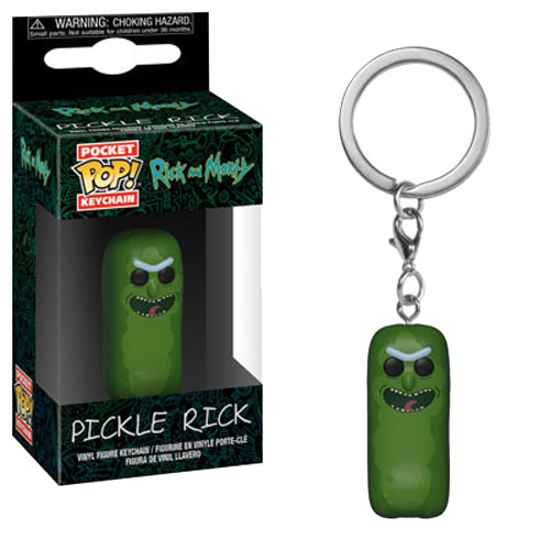 Funko Pocket POP! Keychain Rick and Morty S2 - PICKLE RICK (1.5 inch)