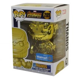 Funko POP! Marvel - Avengers Infinity War Vinyl Bobble Figure - THANOS (Yellow Chrome) #289 *Excl*